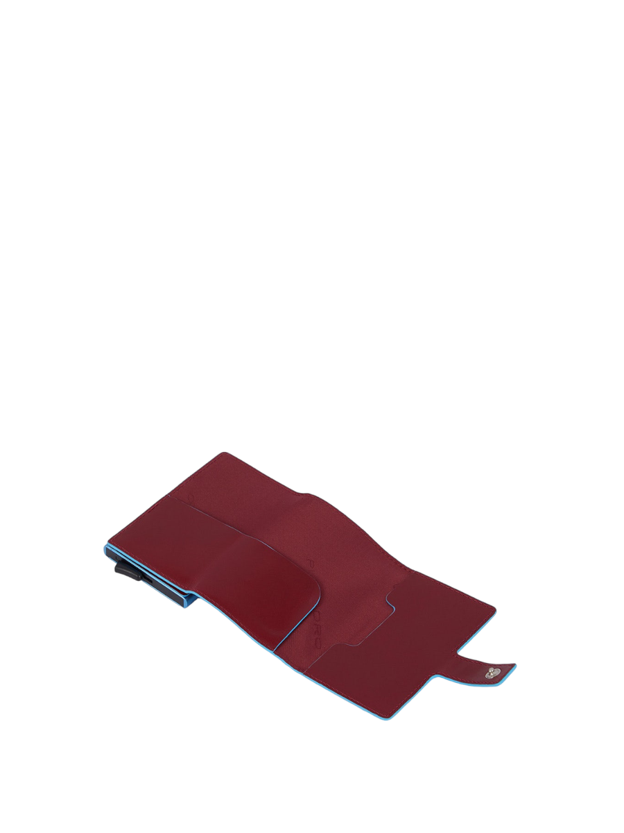 Metal credit card holder case-Piquadro-Portafogli-Vittorio Citro Boutique