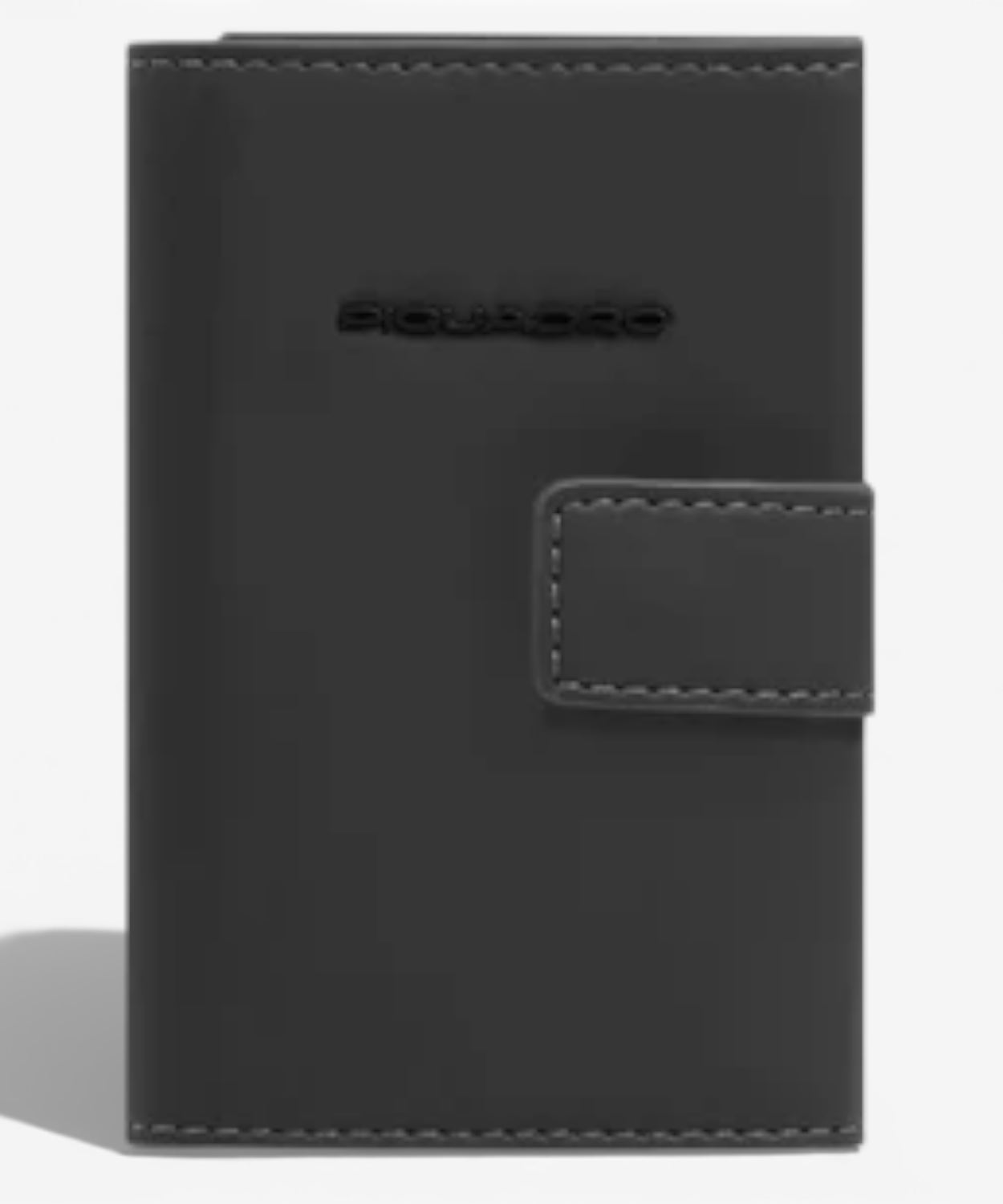 Piquadro Porta Carte Pop-Up Metallo e Tessuto