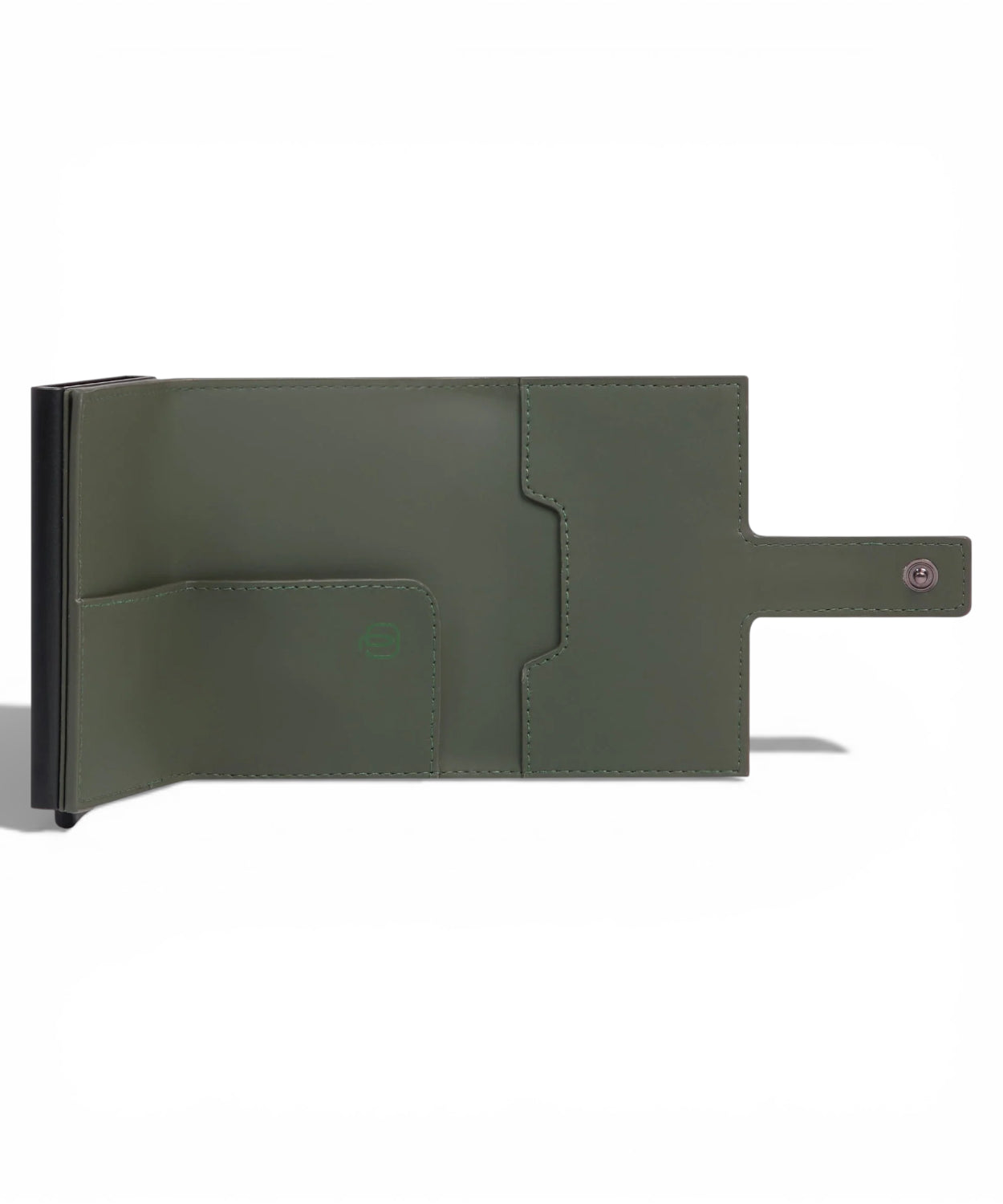 Piquadro Porta Carte Pop-Up Metallo e Tessuto