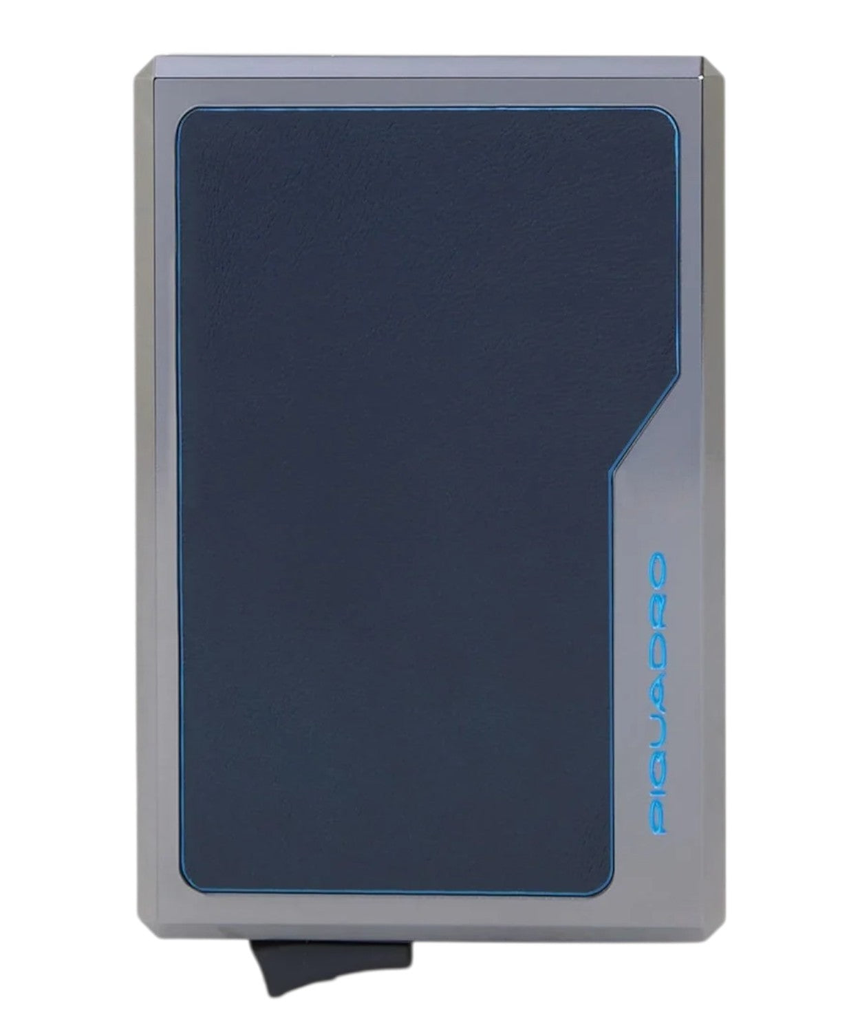 Portacarte Uomo Automatico MagSafe in Metallo e Pelle