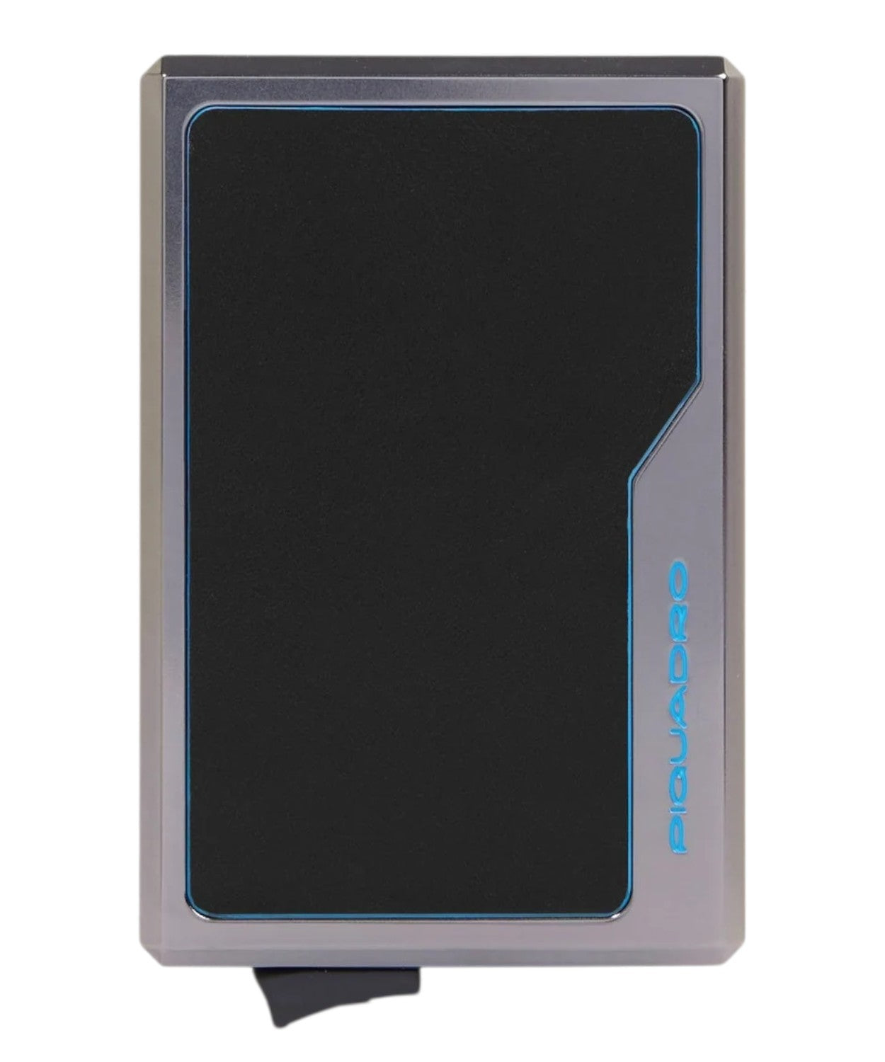 Portacarte Uomo Automatico MagSafe in Metallo e Pelle
