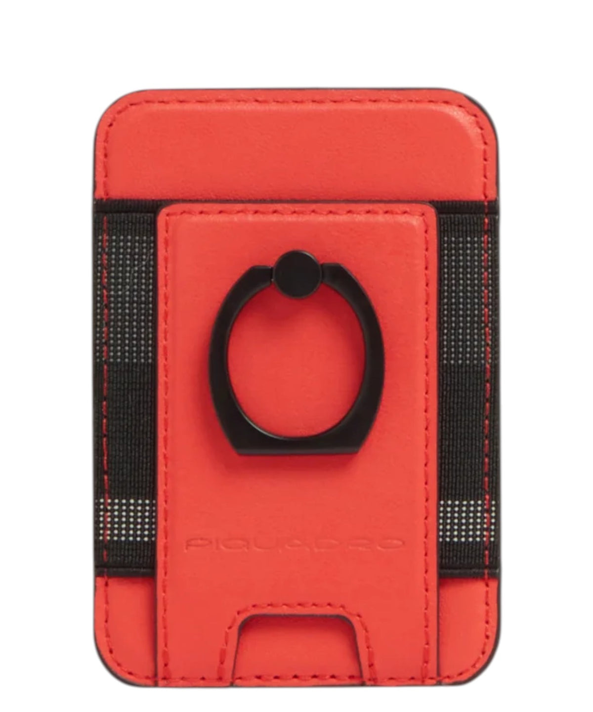 Portacarte Piquadro in Pelle con Anello MagSafe