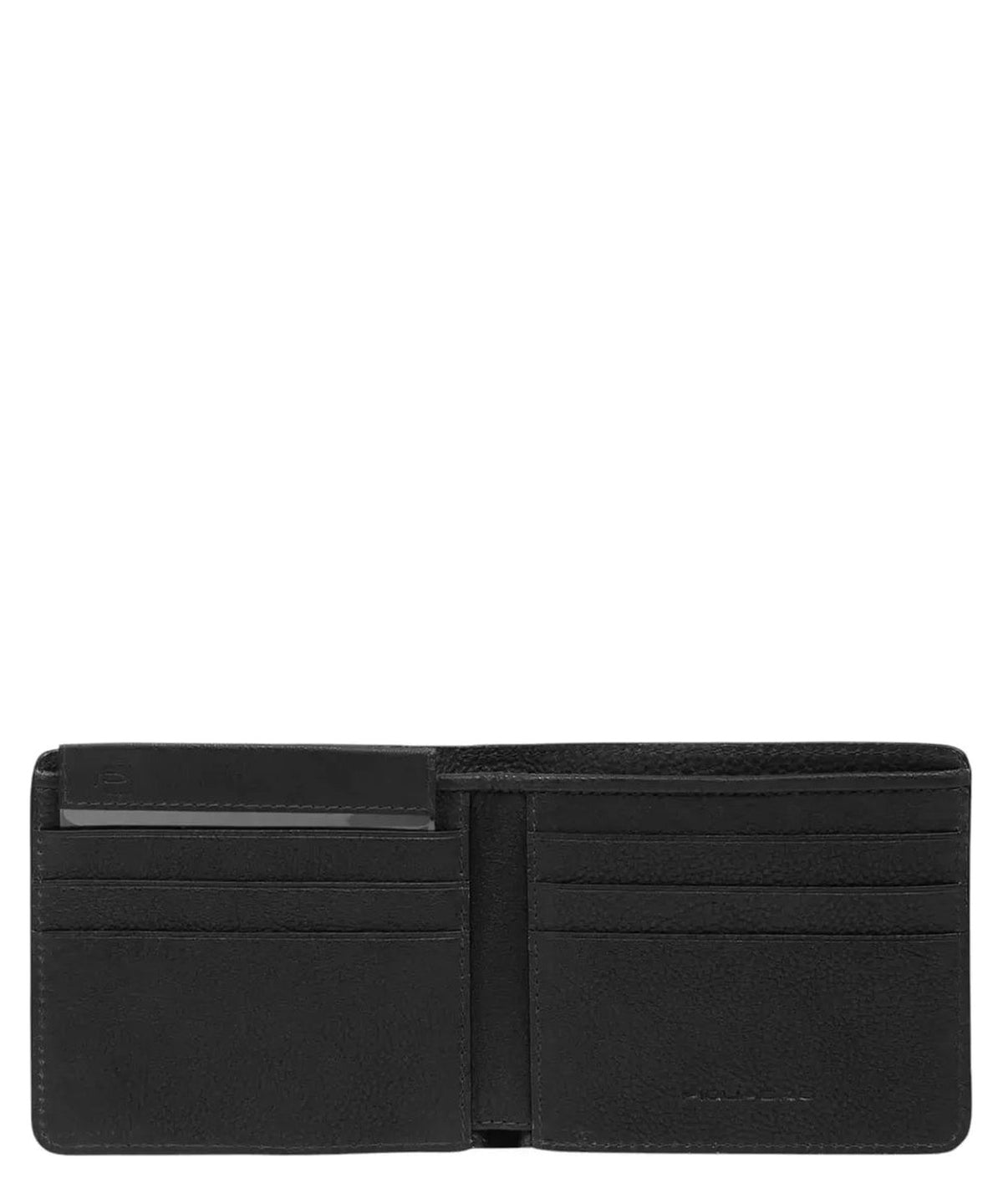 Portafoglio in Pelle con Porta Documenti Rimovibile-Portafogli-Piquadro-Vittorio Citro Boutique