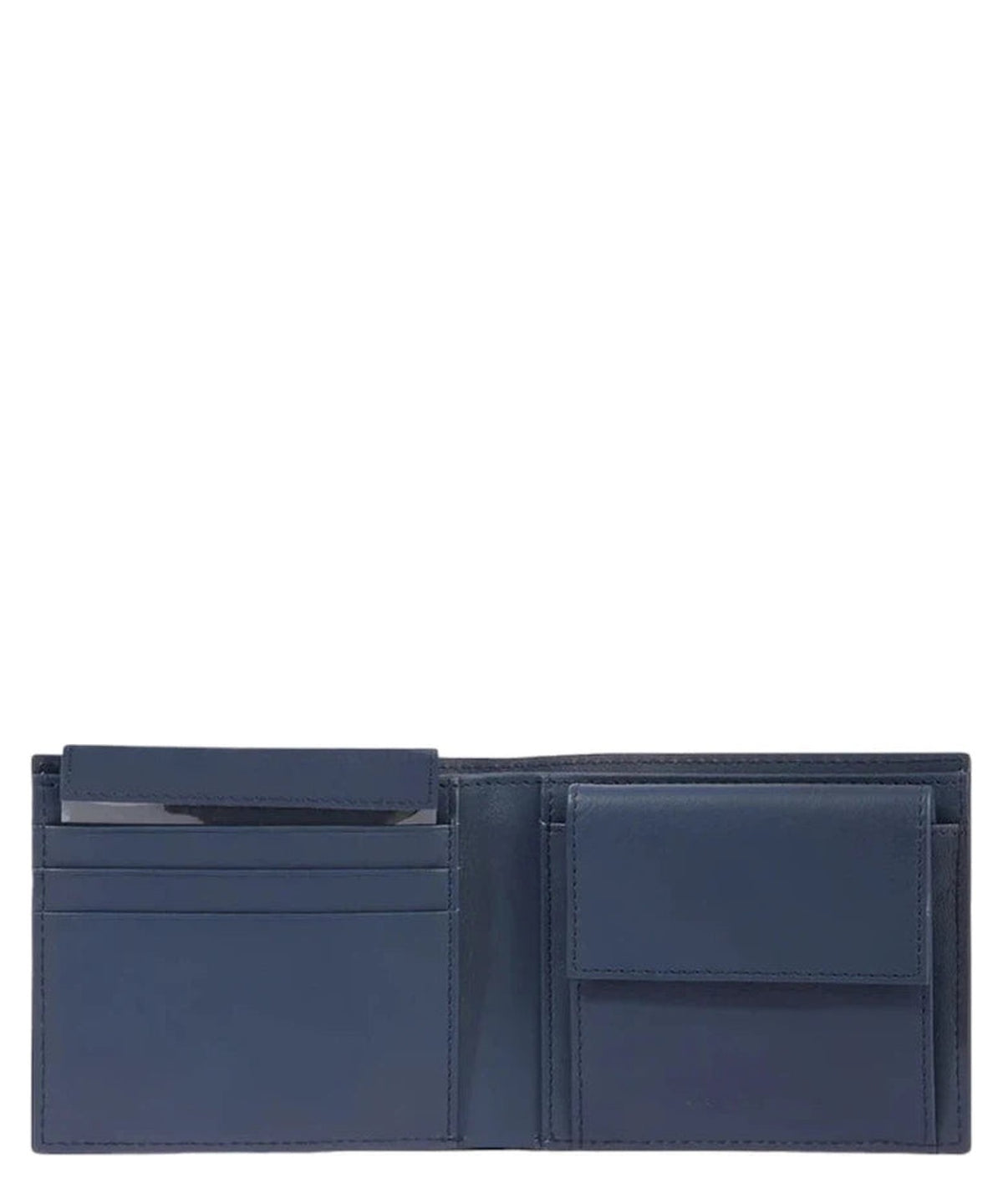 Portafoglio con portamonete-Piquadro-Portafogli-Vittorio Citro Boutique