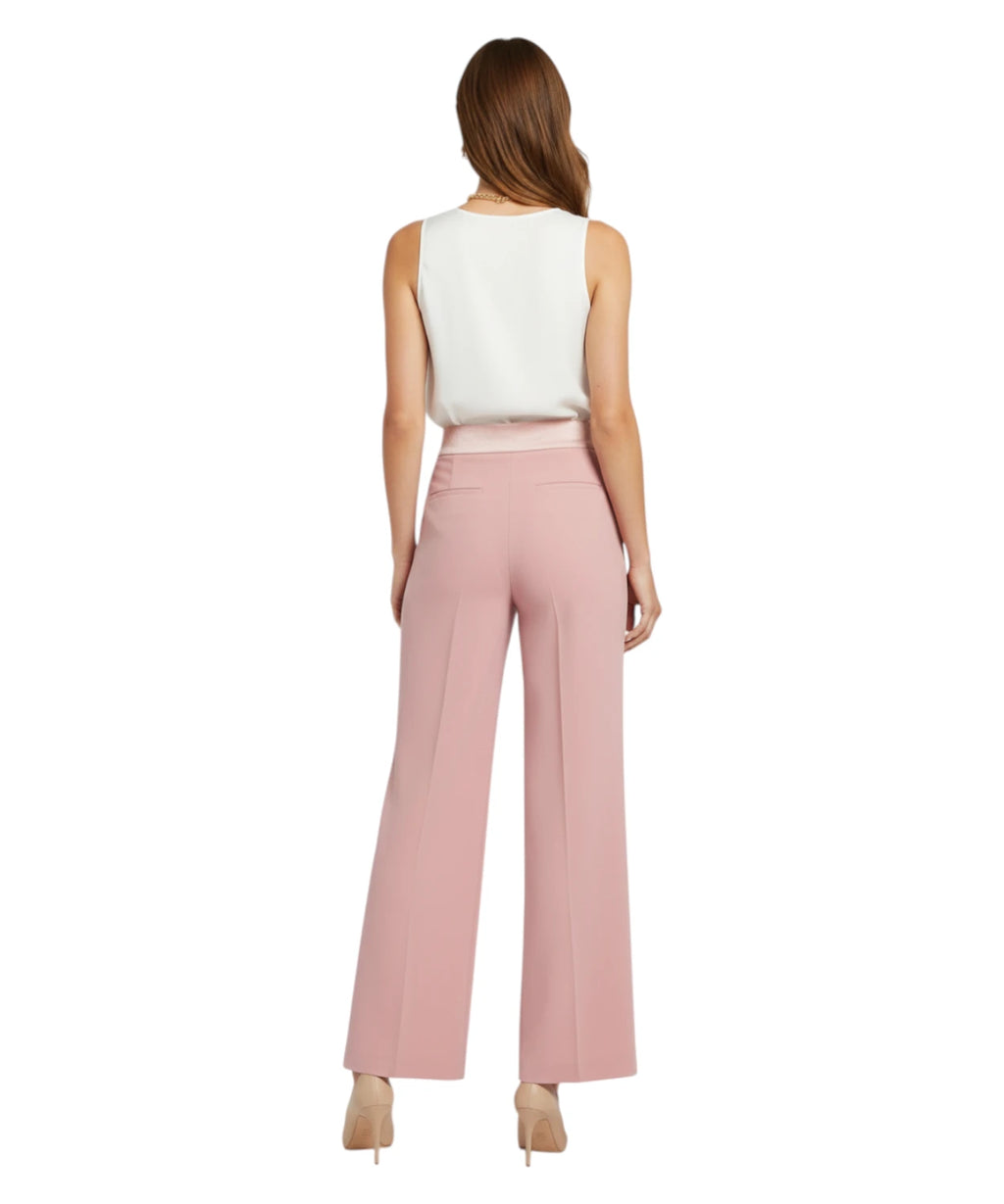 MARELLA Pantalon Femme en Crêpe Satin