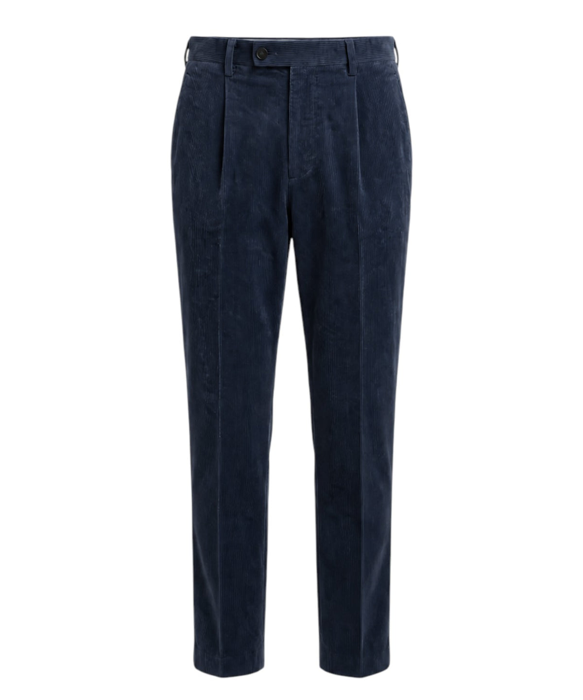 Pantalons Homme Michael Coal côtelés avec plis