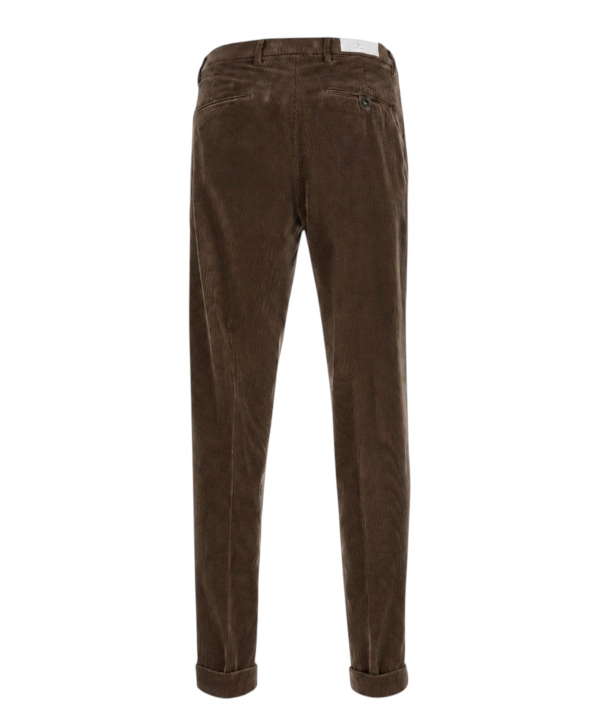 Pantalons Homme Michael Coal côtelés avec plis