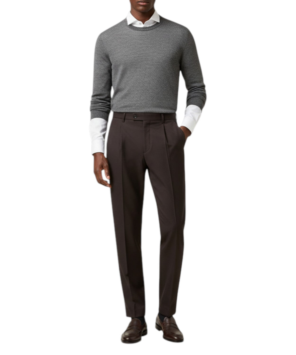 Pantalone Raul Be Able con Pince da Uomo