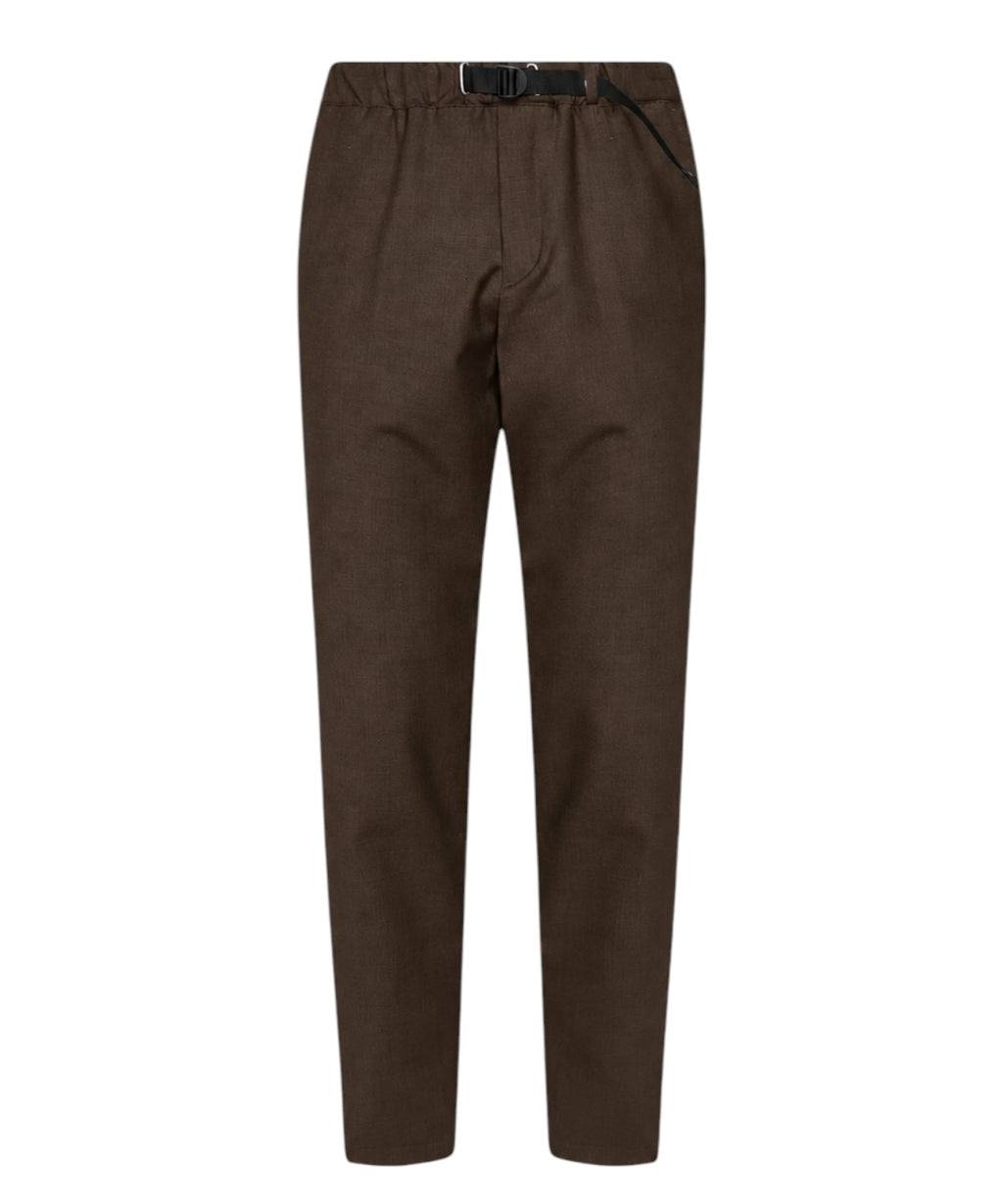 Pantalons White Sand Sammy en mélange de laine stretch
