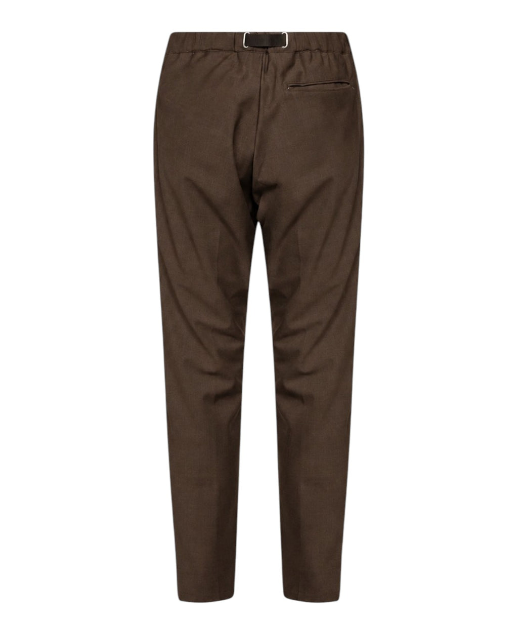 Pantalons White Sand Sammy en mélange de laine stretch
