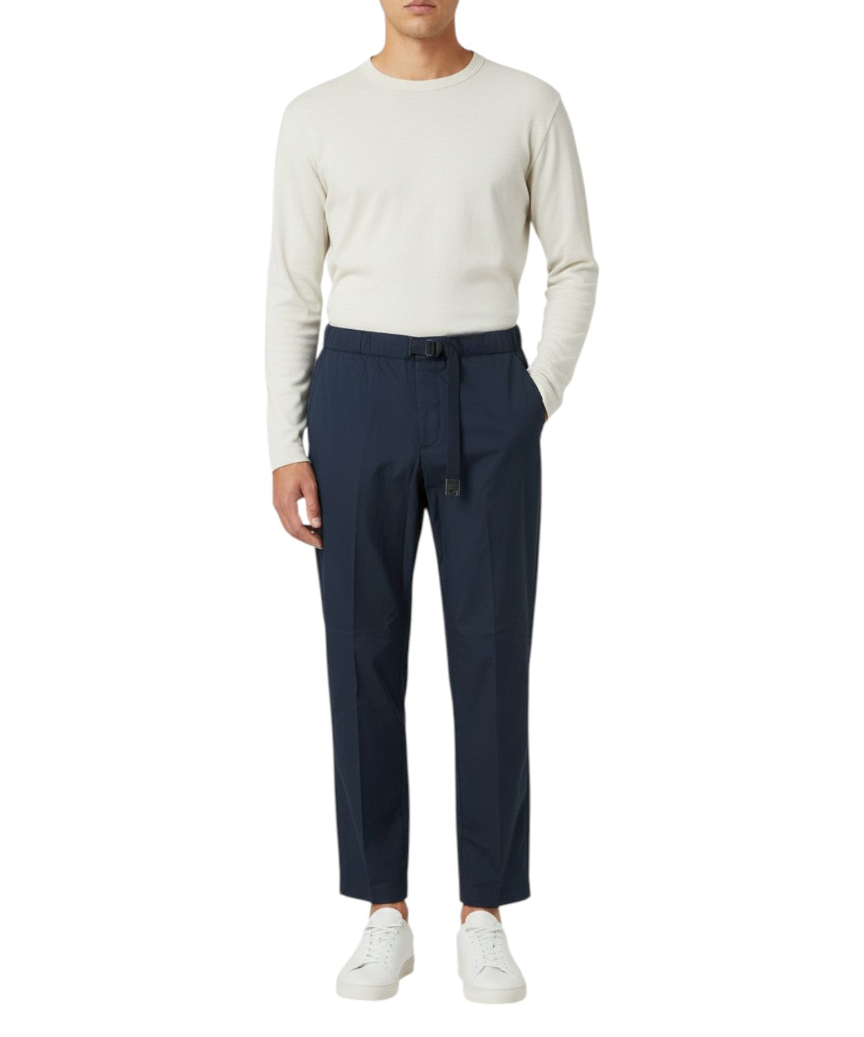 Pantalon Homme Stretch avec Cordon Whitesand