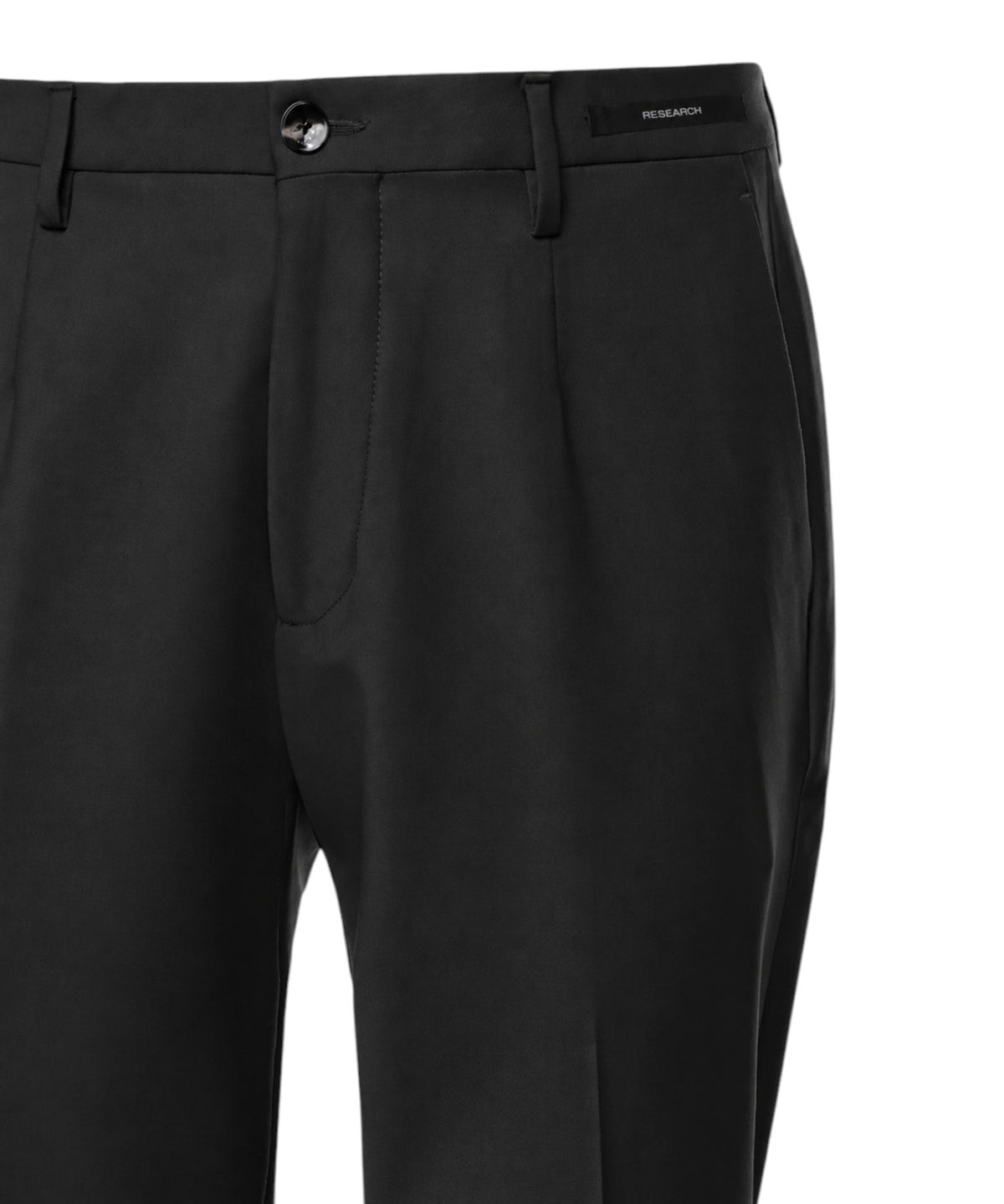 Pantalons Homme Michael Coal LOUIS en Laine avec Revers