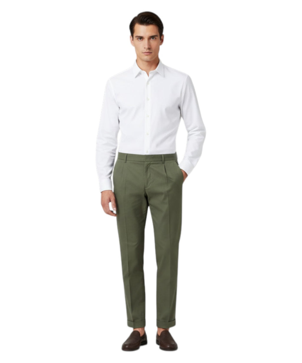 Pantalon homme élégant Be Able Riccardo avec pince