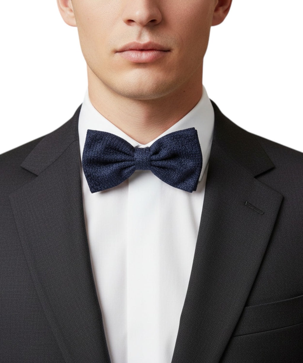 Papillon élégant Lardini en soie jacquard homme