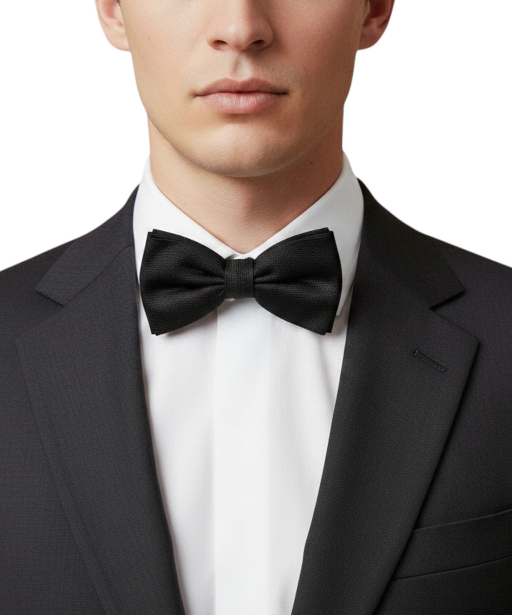 Nœud papillon en jacquard de soie pour homme, cérémonie élégante