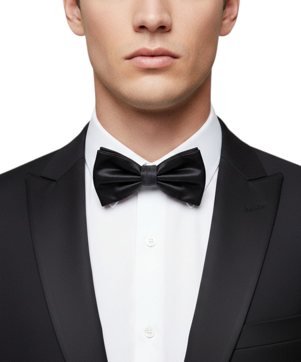 Nœud papillon en satin élégant pour homme par Alessandro Dell’Acqua