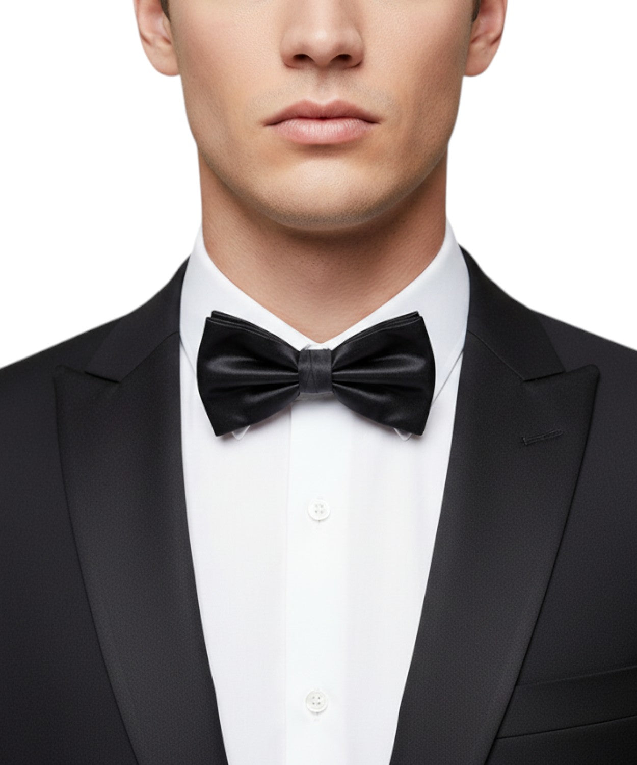 Nœud papillon en satin élégant pour homme par Alessandro Dell’Acqua