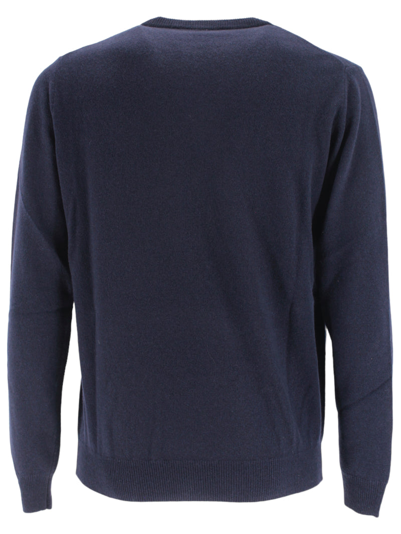 Maglia Girocollo Lana e Cashmere-Maglieria-JEORDIE'S-Vittorio Citro Boutique