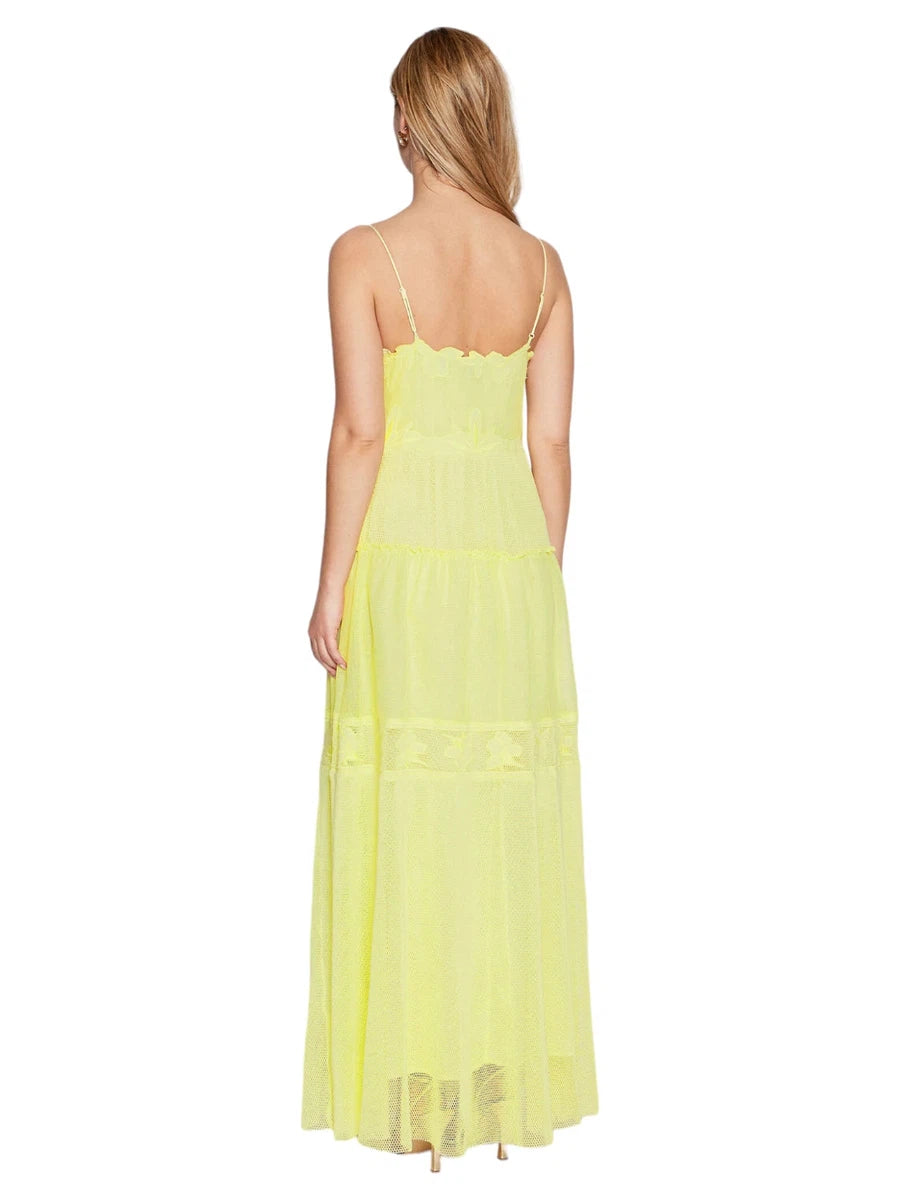 Abito Oristano Maxi Dettaglio Ricamato-Abiti-Pinko-Vittorio Citro Boutique