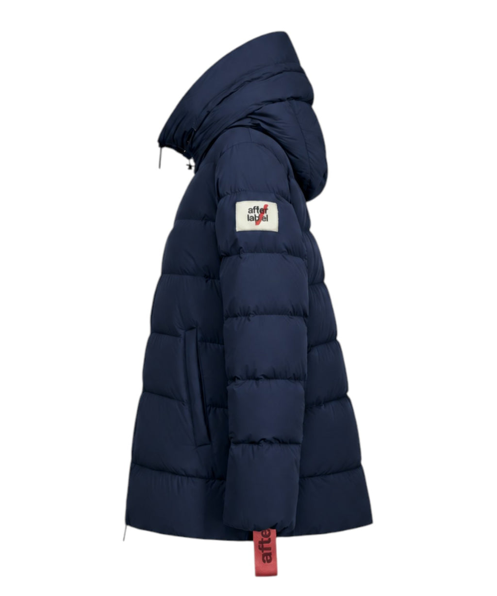 Doudoune femme After Label Levi en nylon stretch mat