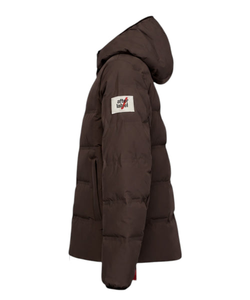 Doudoune Homme After Label Pinzolo en nylon extensible mat