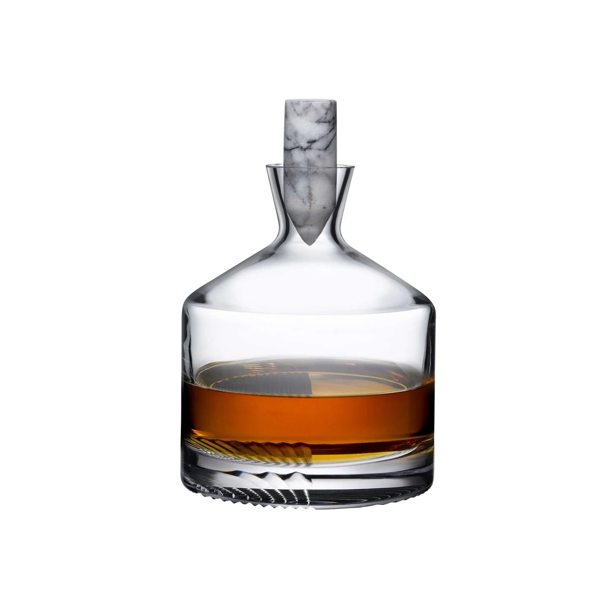 Bottiglia da whisky Alba bassa