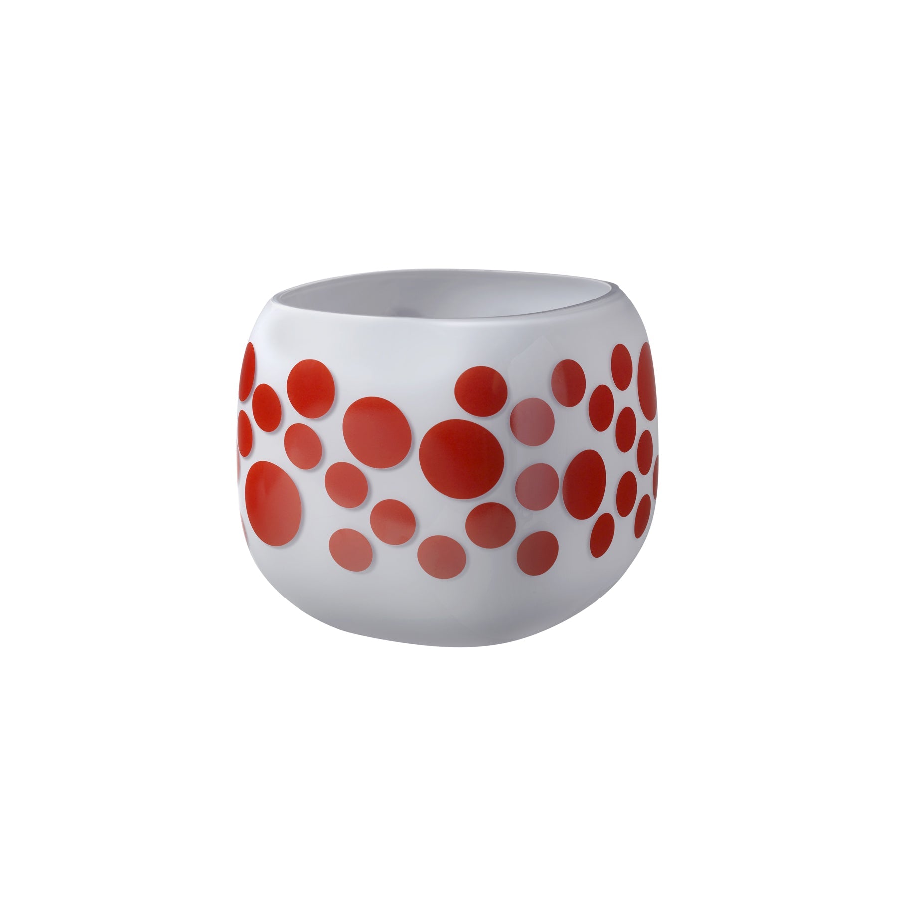 Mono Box Vase Medium Polka Dotted-NUDE EU-Vasi-Vittorio Citro Boutique