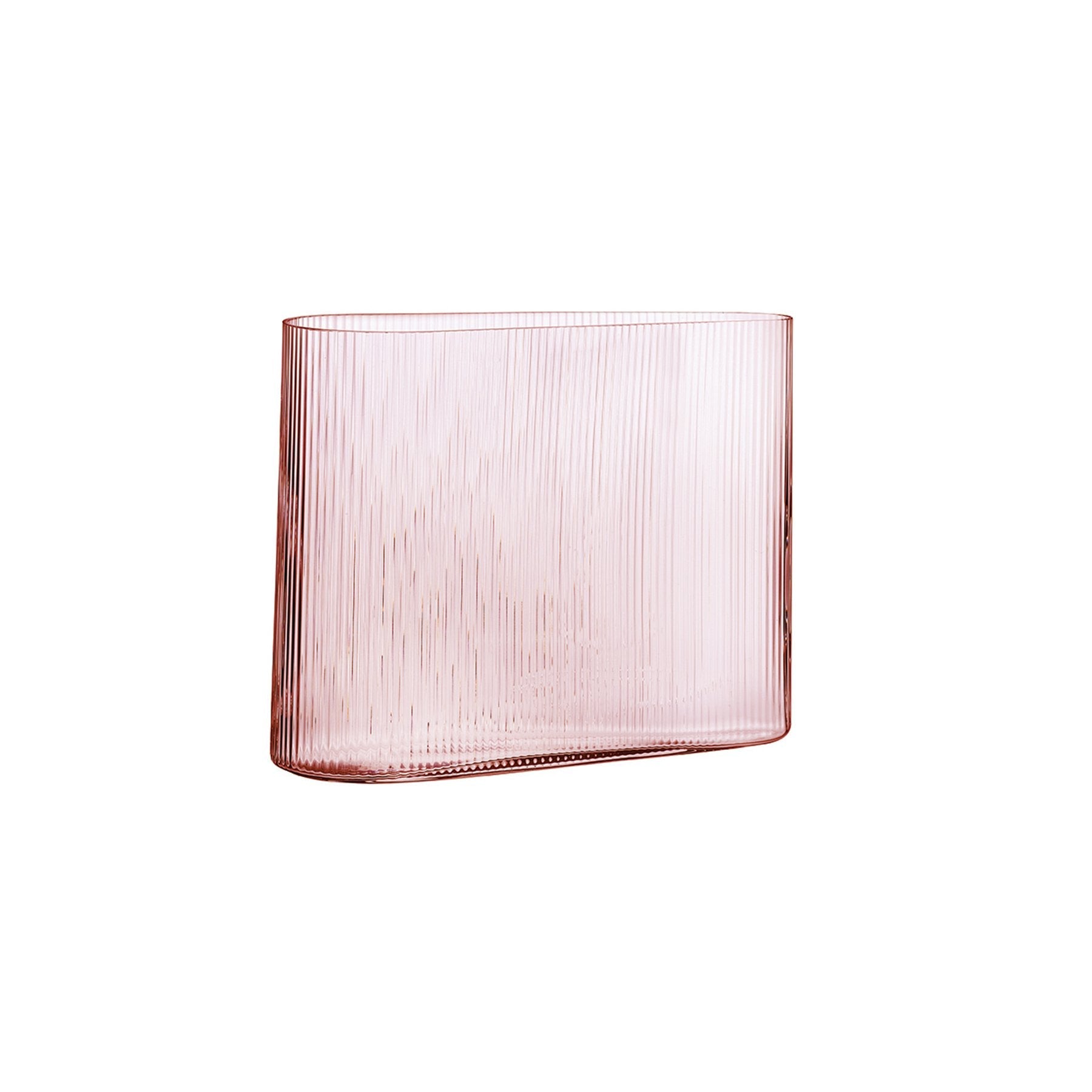 Mist Vase Wide Dusty Rose-NUDE EU-Vasi-Vittorio Citro Boutique