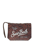 Pochette Aline Animalier MC2 Saint Barth con Logo