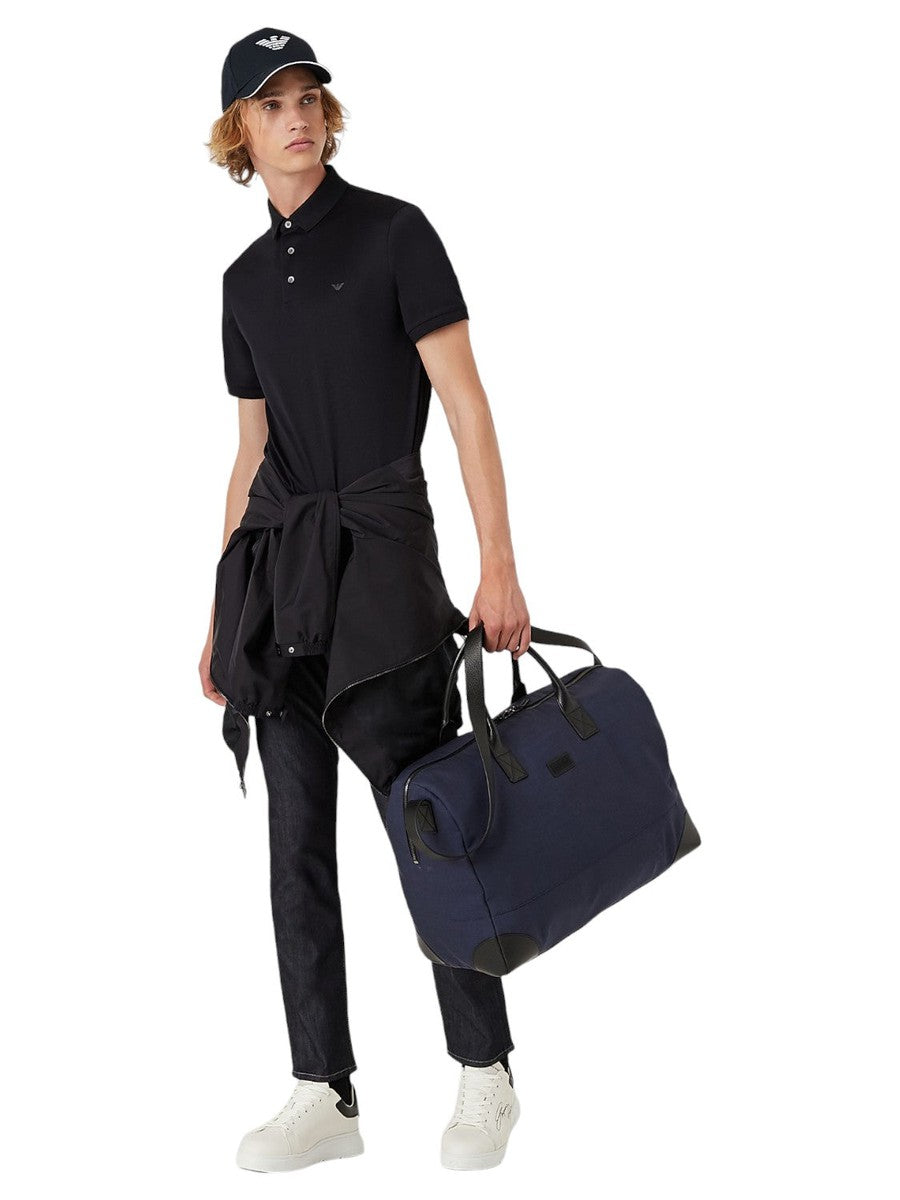 Polo in jersey misto lyocell ASV-Emporio Armani-Polo-Vittorio Citro Boutique