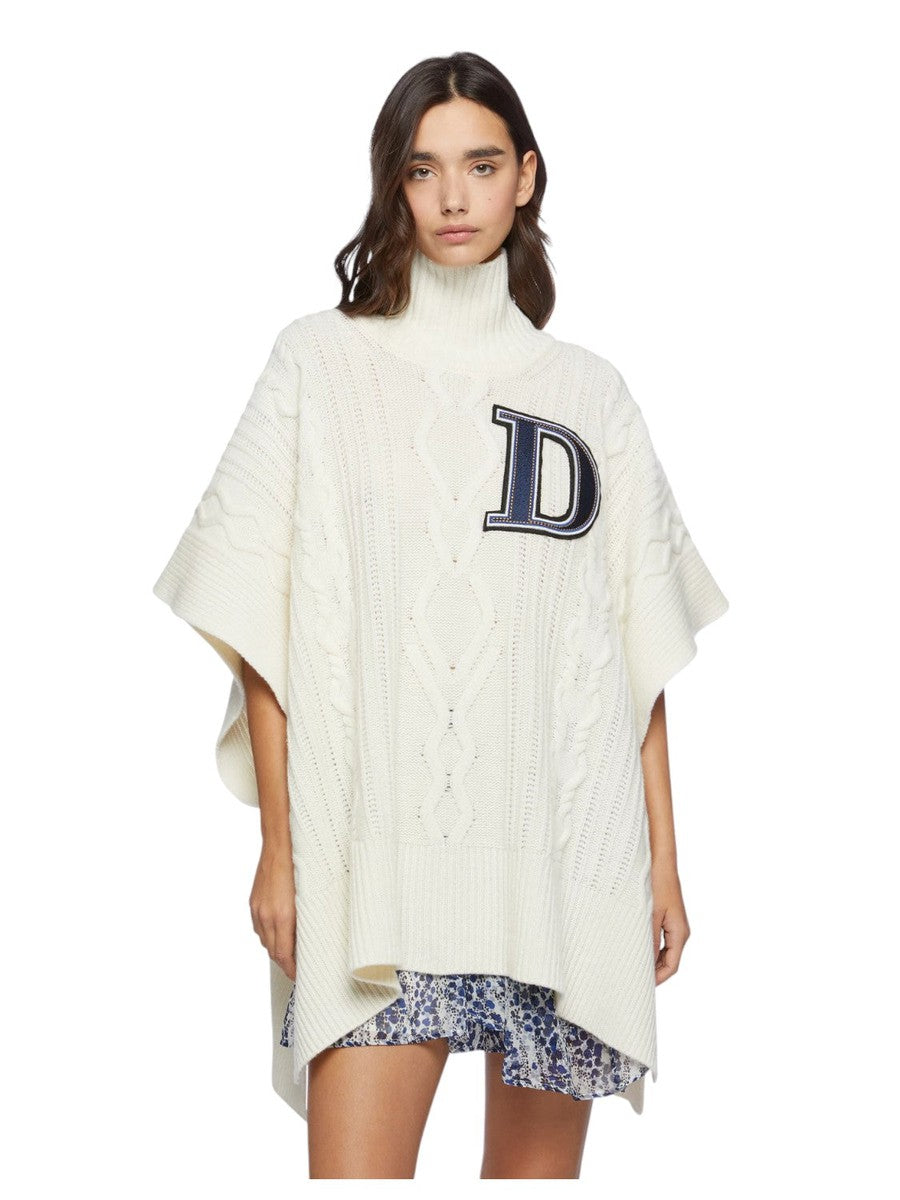Poncho in lana over-Maglieria-Dondup-Vittorio Citro Boutique