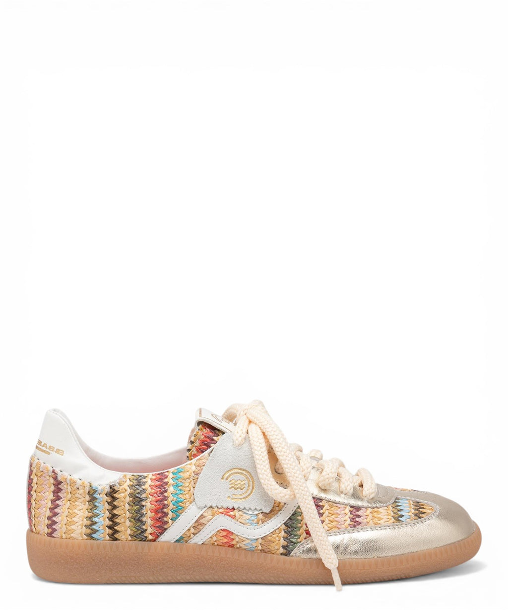 Sneaker polo multicolore à lacets corde