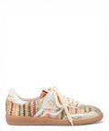 Sneaker polo multicolore à lacets corde