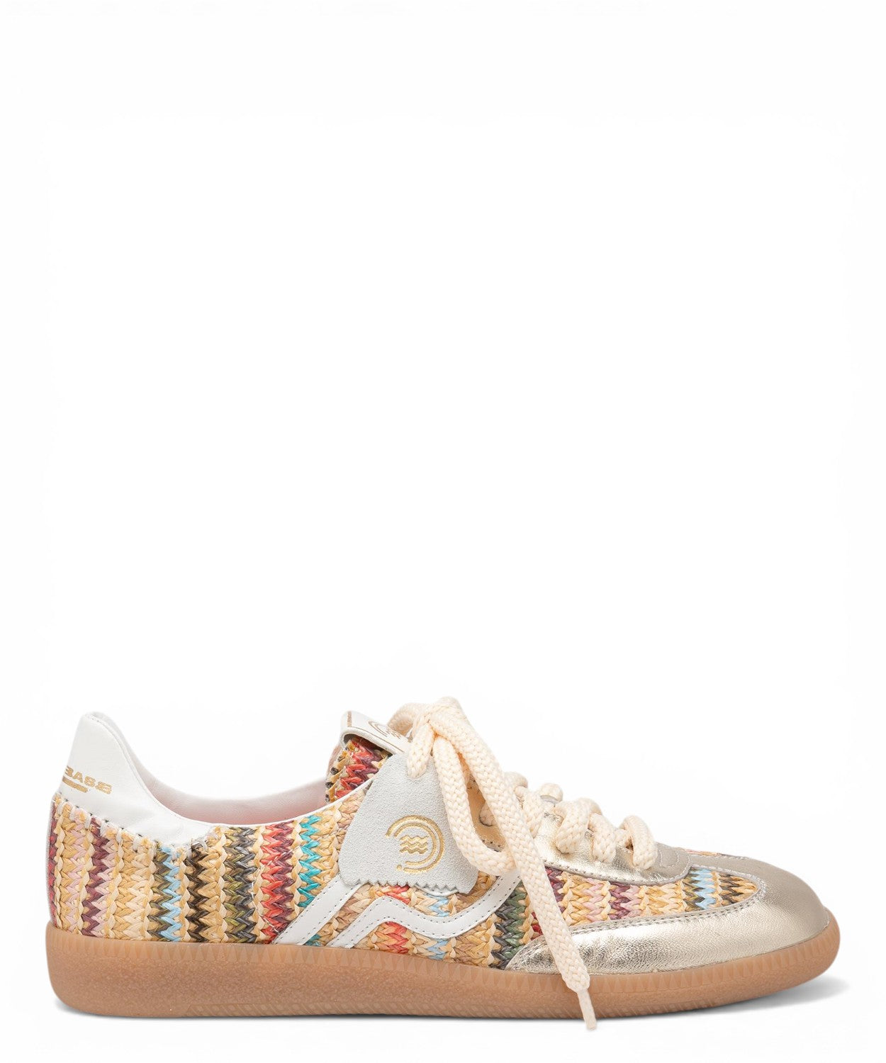 Sneaker polo multicolore à lacets corde