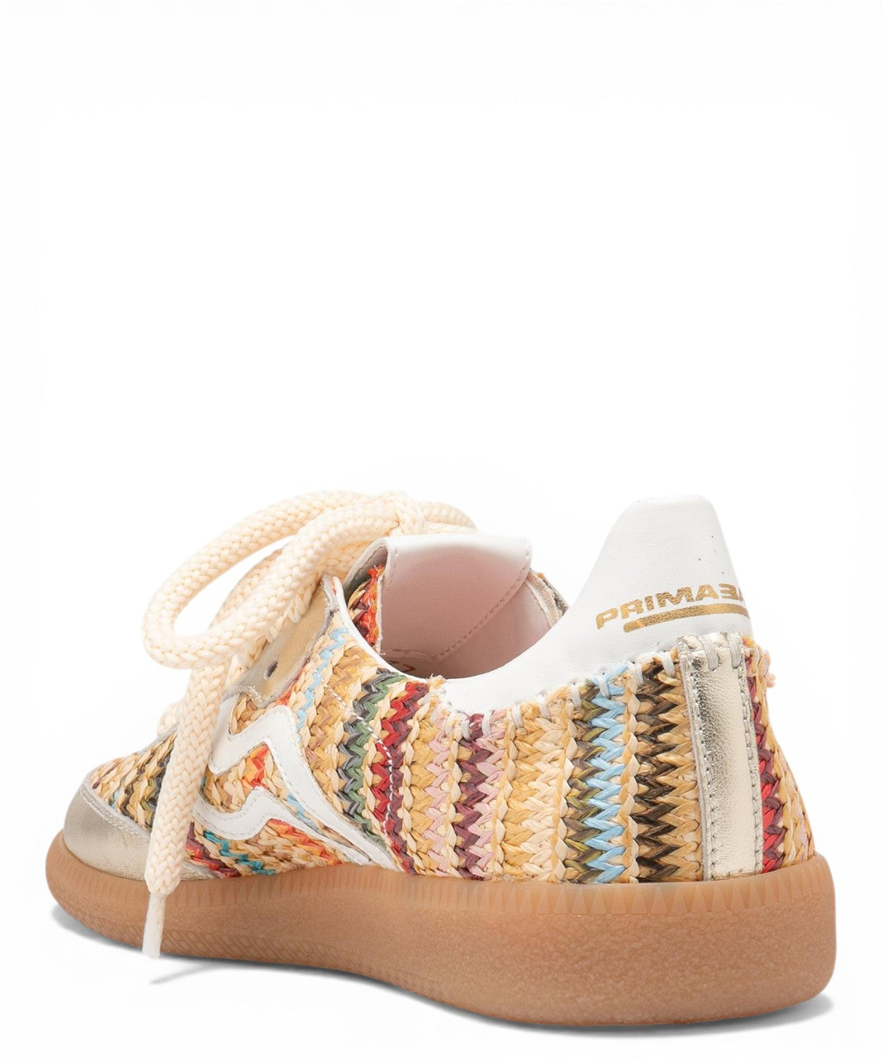 Sneaker polo multicolore à lacets corde