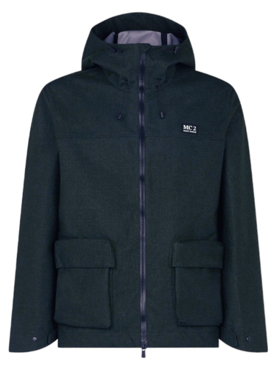 Giacca a vento con cappuccio-Mc2 Saint Barth-Piumini-Vittorio Citro Boutique