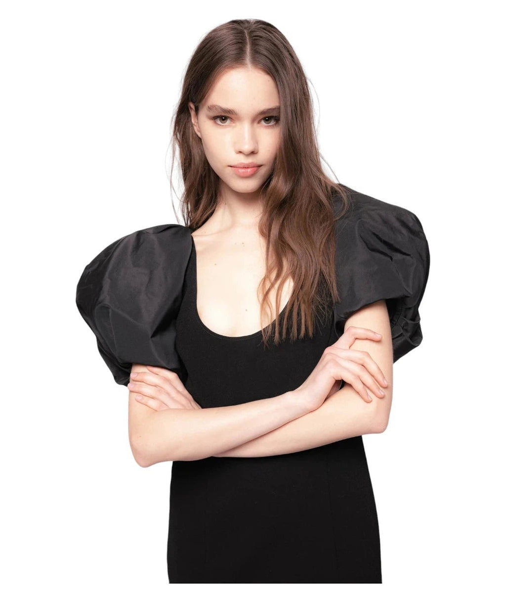 Mini Abito Nespola con maniche a sbuffo-Pinko-Abiti-Vittorio Citro Boutique
