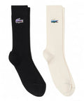 Set 2 Paia Calze in Cotone Lacoste-LACOSTE-Calze e calzini-Vittorio Citro Boutique