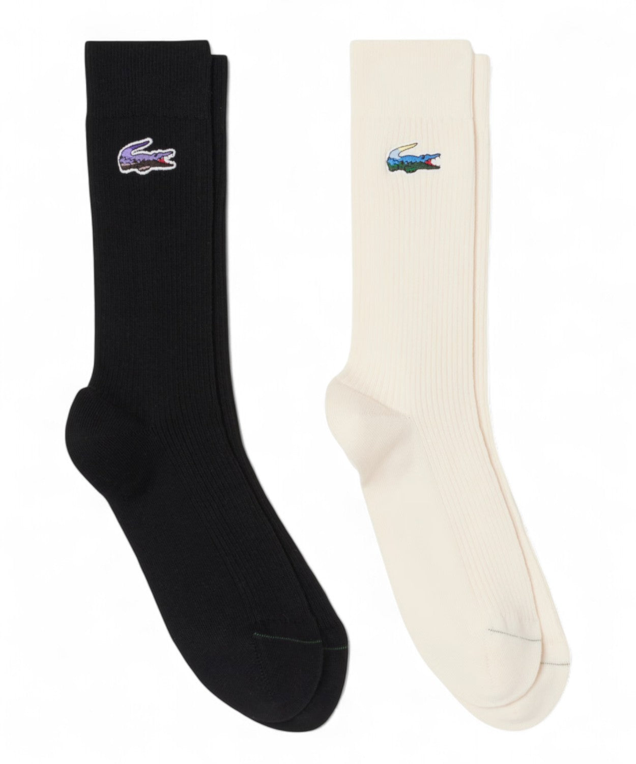 Set 2 Paia Calze in Cotone Lacoste-LACOSTE-Calze e calzini-Vittorio Citro Boutique