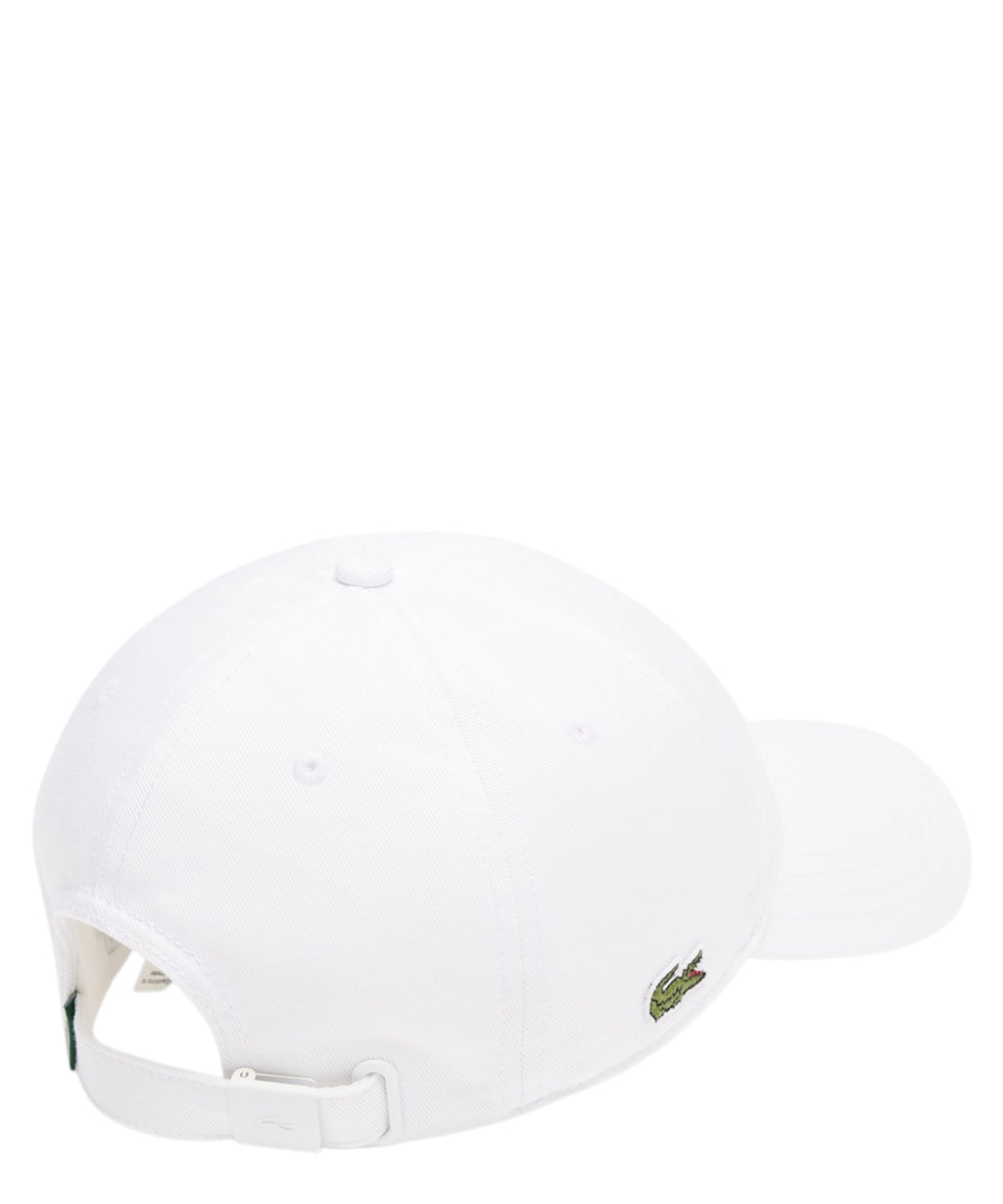 Casquette Lacoste en coton avec crocodile brodé