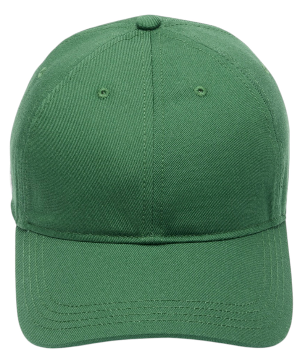 Casquette Lacoste en coton avec crocodile brodé