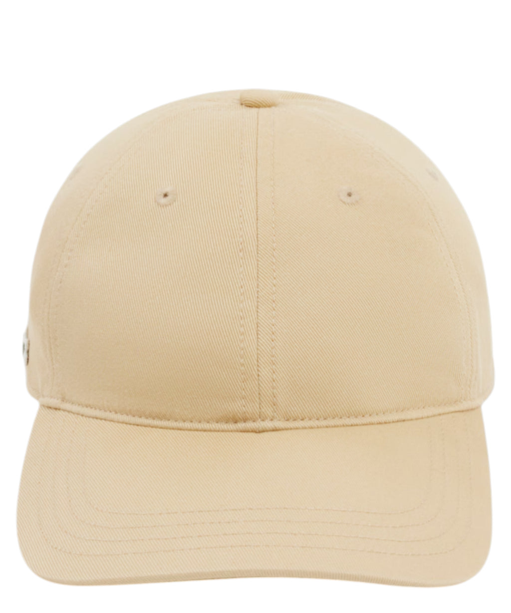 Casquette Lacoste en coton avec crocodile brodé