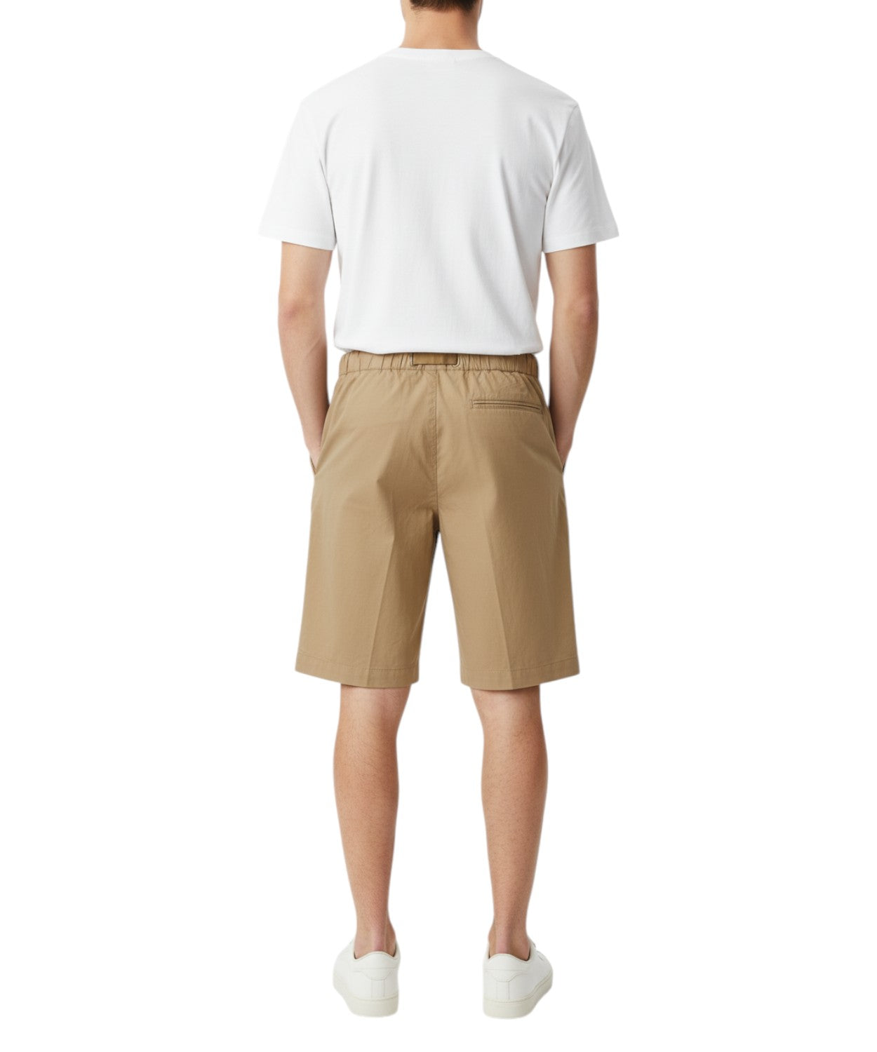 WhiteSand Bermuda Homme Kevin avec Élastique à la Taille