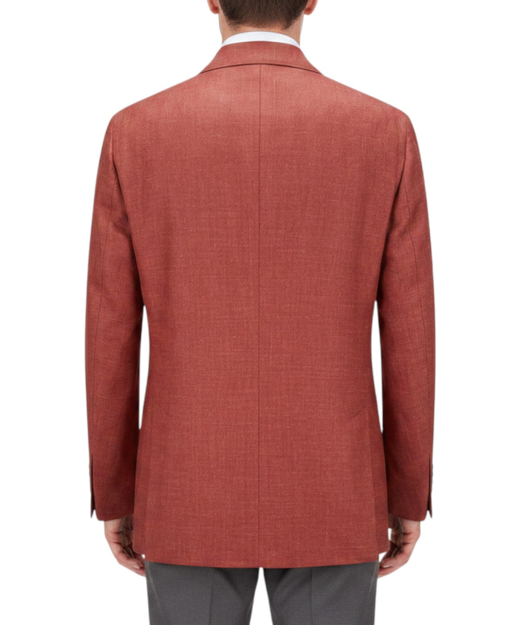 Veste Monopetto Sartitude en Mélange Soie et Lin