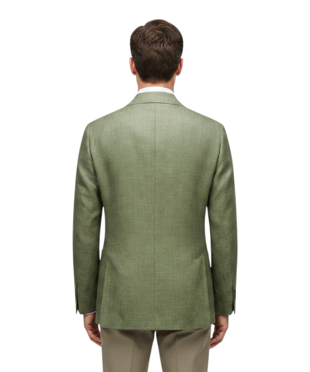 Veste Monopetto Sartitude en Mélange Soie et Lin
