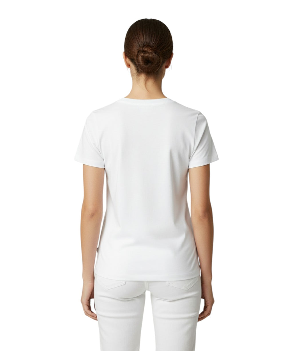 T-shirt Emilie MC2 Saint Barth avec broderie
