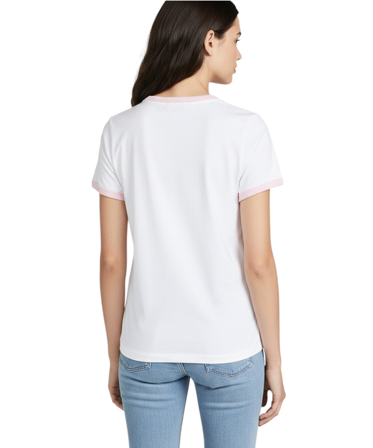 T-shirt Emilie MC2 Saint Barth avec broderie Snoopy Padel