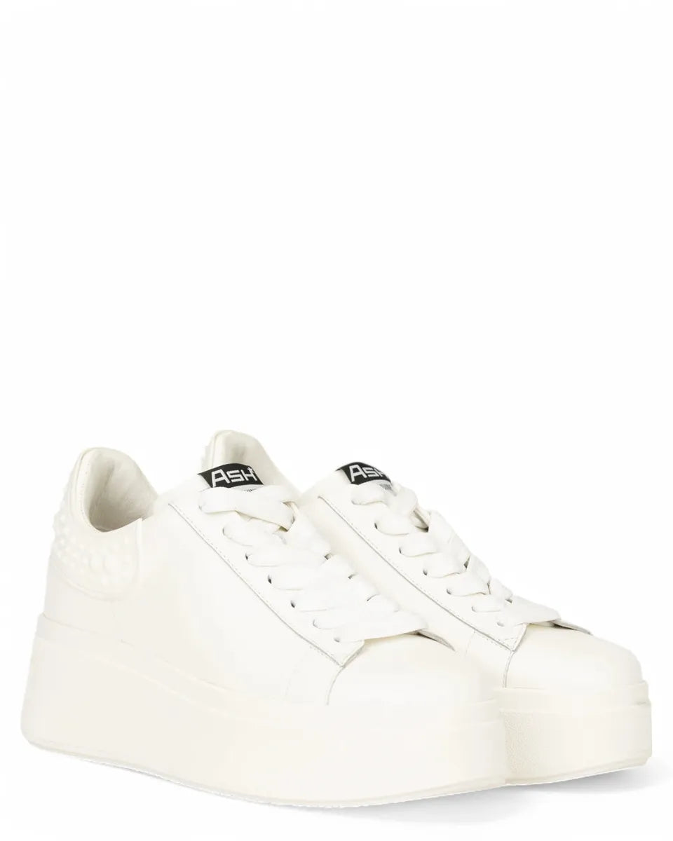 Sneakers MOBY RUBBER in Pelle e Dettagli Sintetici con Suola in Gomma-ASH-Sneakers-Vittorio Citro Boutique