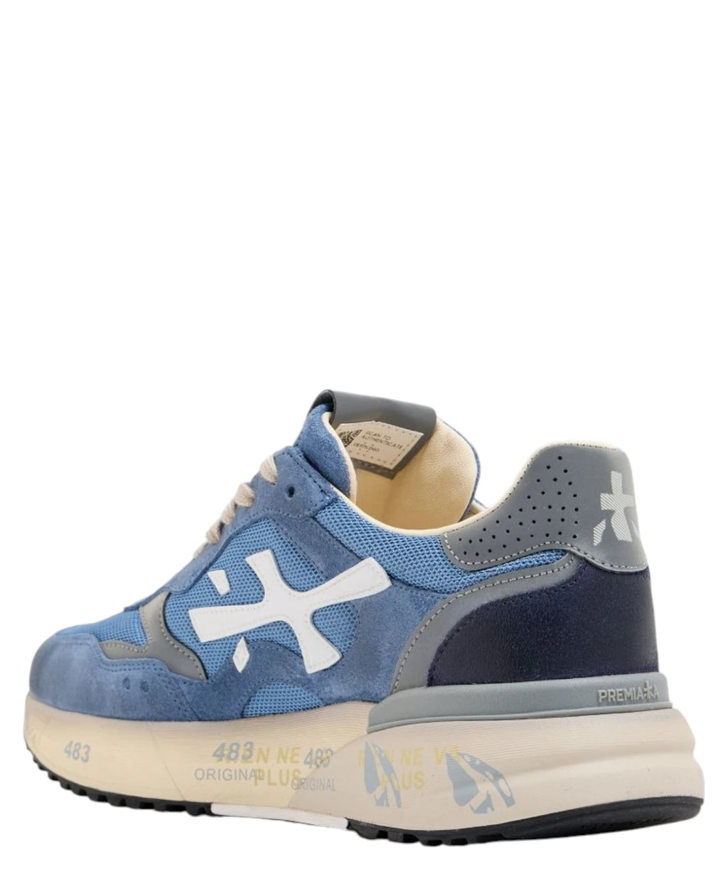 Baskets Homme Premiata Mick 0.1 8120 avec Semelle Plateforme