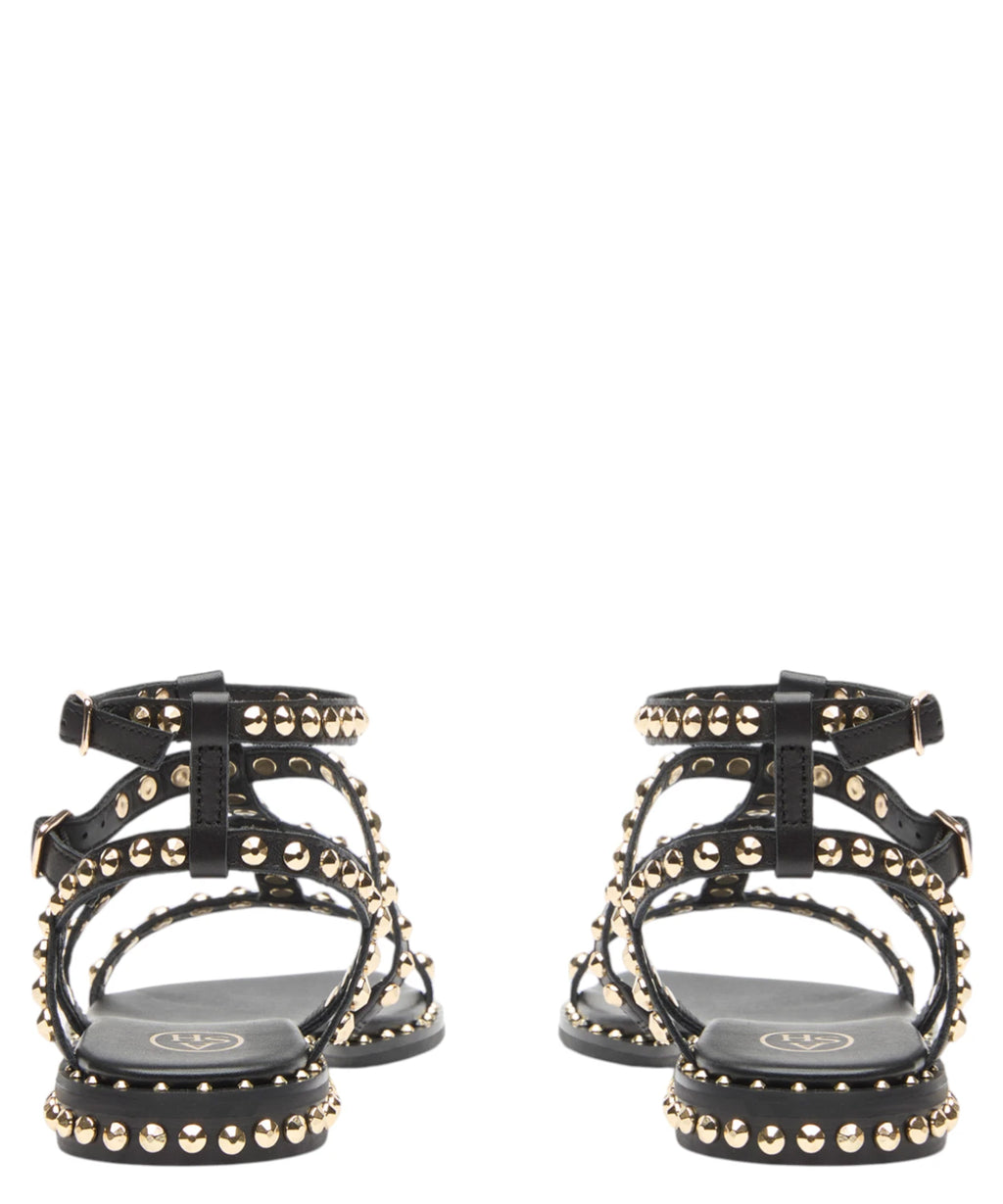 ASH Sandales Femme Cuir Basses avec Clous